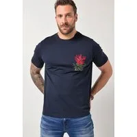 JP1880 T-Shirt T-Shirt Halbarm Brustprint bis 8 XL