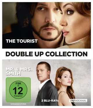 The Tourist/Mr. & Mrs. Smith - Double-Up Collection [Blu-ray]