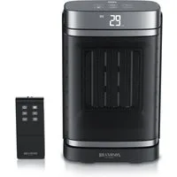 Brandson Heizlüfter Keramik Heizgerät, Oszillation, Timer, Fernbedienung, kompakt, 1500 W, Preisträger 2025, GS zertifiziert, Thermostat, Überhitzungsschutz