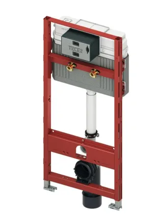 Tece profil WC-Modul mit Uni-Spülkasten f Geberit Publica Ausgussb., Bauh. 1340 mm, 9300366 9300366