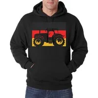 Youth Designz Kapuzenpullover Deutschland Traktor Herren Hoodie Pullover mit trendigem Frontprint