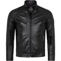 Rock Creek Lederjacke Herren Lederjacke H-256