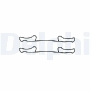 Delphi Zubeh?r f?r Bremsbel?ge hinten Mercedes G-Klasse Sprinter VW Lt