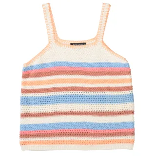 STACCATO - Md.-Strick-Top ecru str - Gr. - 152