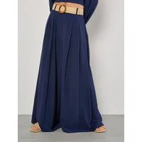 Apricot Palazzohose Palazzo-Hose (2-tlg., mit Gürtel) mit Gürtel