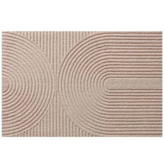Blumtal Fussmatte, Beige, Textil, Grafikmuster, Quadratisch, 60x90 cm, Teppiche & Böden, Fuß & Stufenmatten, Fußmatten und Schmutzfangmatten