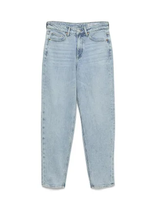 VERO MODA - VMTESSA HR MOM JEANS RA339 GA NOOS Light Blue Denim - Gr. - 30