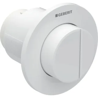 Geberit Fernbetätigung Typ 01 pneumatisch für 2-Mengen-Spülung, UP-Drücker vorragend, 116044111 116044111