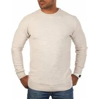 CARISMA Strickpullover Herren leichter Feinstrick Karo Strickmuster einfarbig uni 7848