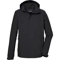 Killtec Outdoorjacke KOS 52 MN JCKT Funktionsjacke: wind- und wasserdicht, atmungsaktiv, abnehmbare Kapuze