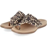 Gabor Gabor 83.700.32 Damen Rauleder beige Pantolette