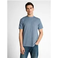 TOM TAILOR Kurzarmshirt Rundhals in Streifen-Optik