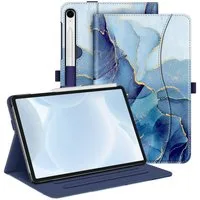 Fintie Tablet-Hülle für Samsung Galaxy Tab S10 Lite/S10 FE/S9 FE 10.9 Zoll & S9 11 Zoll, Multi-Winkel Folio Case mit Dokumentenfach & Auto Schlaf/Wach Funktion