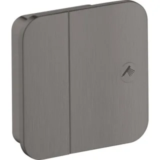 hansgrohe Axor One Fertigmontageset 45771340 Unterputz-Absperrventil, 1 Verbraucher, brushed black chrome