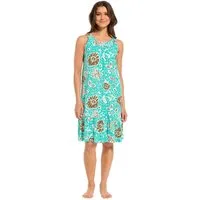 Pastunette Sommerkleid Damen Jersey Kleid ohne Arm (1-tlg) Modisches Design