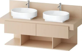Duravit Balcoon Konsolen-Waschtischunterschrank 1400 H534 ohne Fach 3 Schubkästen  BA50280JEIE0000