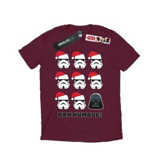 Star Wars - "Humbug" T-Shirt für Herren (Burgunderrot)