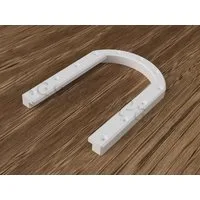 Plastik Parts Klimaanlagen-Verkleidung Fensterdurchführung Adapter für DeLonghi NE1676 für PAC Pinguino
