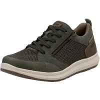 Rieker Sneaker, Halbschuh, Freizeitschuh, Schnürschuh mit seitlichem Reißverschluss