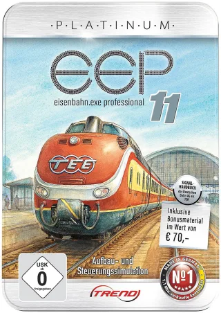 eisenbahn.exe professional 11: Platinum (inkl. Bonuspaket in Relief-Metallbox) [PC]