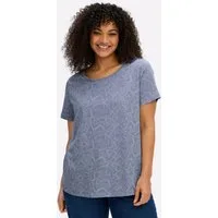 Sieh an! T-Shirt Druck-Shirt Kurzarm