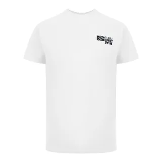 Klassisches Kurzarm-Logo-T-Shirt in Weiß