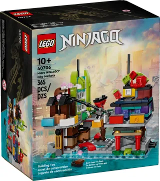 LEGO Limited Edition 40706 Mikromodell der Märkte von NINJAGO City
