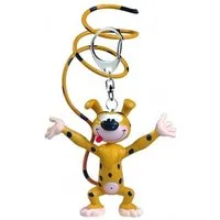 Plastoy Spiel, Marsupilami glücklich - Schlüsselanhänger