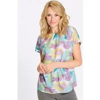 Sieh an! Klassische Bluse Schlupfbluse Kurzarm
