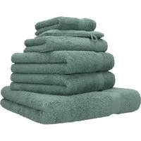 Betz Handtuch Set 6-TLG. Handtücher-Set Premium, 100% Baumwolle (6-St), 1 Liegetuch 2 Handtücher 1 Gästetuch 1 Waschhandschuh 1 Seiftuch