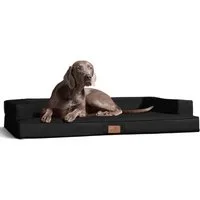 tierlando® Tierbett Orthopädisches Design Hundesofa GIBSON VISCO Kunstleder kubische Form, Abwischbar, Haar resistent, ergonomisch