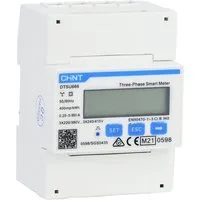 CHINT Wechselstromzähler Chint G DTSU666 3×230/400V 5(80)A RS485 4PMID 313280 Drehstromzähler, G DTSU666 3×230/400V 5(80)A RS485 4PMID