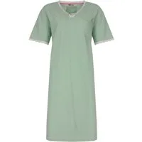 Tenderness Nachthemd Damen Schlafshirt mit Spitze (1-tlg) Baumwolle