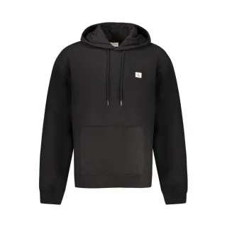 Calvin Klein Schwarzer Baumwoll-Hoodie für Herren