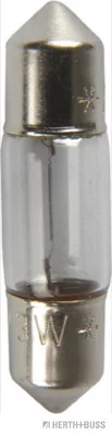 HERTH&BUSS Glühlampe, M, 24 V, 3 W, SV7-8 - 89901020