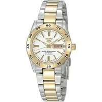 Seiko Automatikuhr SYMG42K1, Kleine Damenuhr 5 Automatik Bicolor
