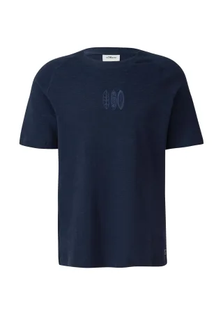 s.Oliver - T-Shirt blau - Gr. - S