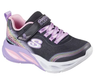 Skechers Sneaker "COSMIC GLOW LIGHTS" Sportschuh mit Klett, Größenschablone zum Download