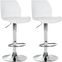 CLP Barhocker Gilbert (Set, 2er), um 360° drehbar und höhenverstellbar