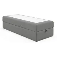 Best for Home Boxspringbett Single-Box Bett mit Bonell H3 Matratze & Stauraum (Boxbett, Rahmenbett, Gästebett, Jugendbett, Kinderbett, 70x200 80x200 90x200 100x200 cm), mit oder o. Topper, verschiedene Liefermöglichkeiten