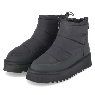 Tamaris Winterboots - Gr. 41 - Schwarz - Textil & Synthetik