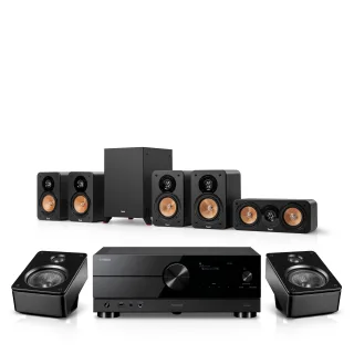 ULTIMA 20 Surround + Yamaha RX-A2A für Dolby Atmos"5.1.2"