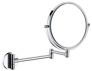 Neuesbad 2-SIDED SWING ARM COSMETIC MIRROR, 3XMAGNIFICATION, Chrom NB1DEADR08111