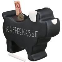 relaxdays Spardose Hund zum Beschriften, (2-tlg)