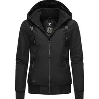 Ragwear Winterjacke Nuggie Melange stylische, melierte Damen Freizeitjacke