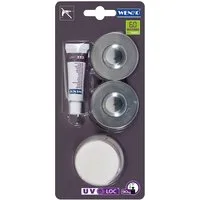 WENKO Bad-Befestigungsset UV-Loc®, (Set), 5-tlg., passend für UV-Loc® Badaccessoires, Befestigen ohne Bohren