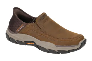 Skechers 204810 CDB Herren Slipper - Halbschuhe in Braun Dark Brown mit Air C...