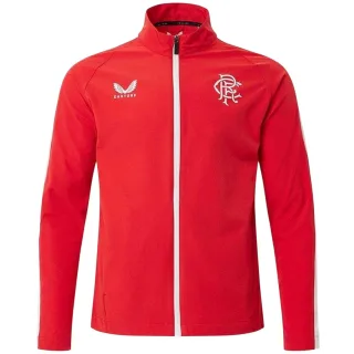 Castore - Trainingsjacke für Herren, Langärmlig (Rot)