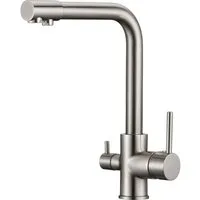 BieTal Küchenarmatur Wasserhahn Küche BieTal® BT-301 3-Wege L-Auslauf Küchen Mischbatterie L-Auslauf