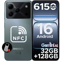 DOOGEE NOTE 56 Pro 6.56" Handy Android 128GB 6150mAh 13MP+90Hz ohne vertrag Smartphone (16,6 cm/6.56 Zoll, 128 GB Speicherplatz, 13 MP Kamera, 4GB+128GB,13+8MP,WIF 5G Android Handy ohne vertrag smartphone)